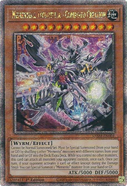 Mementoal Tecuhtlica Combined Creation Quarter Century Secret Rare (VASM-EN001) [VASM]