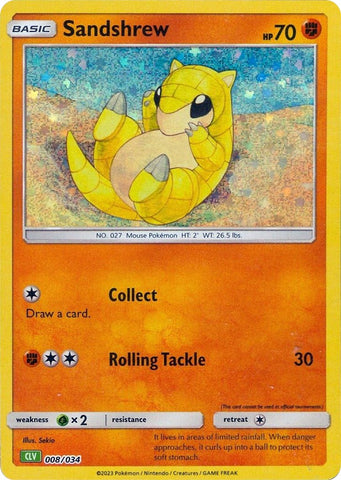 Sandshrew [Trading Card Game Classic]