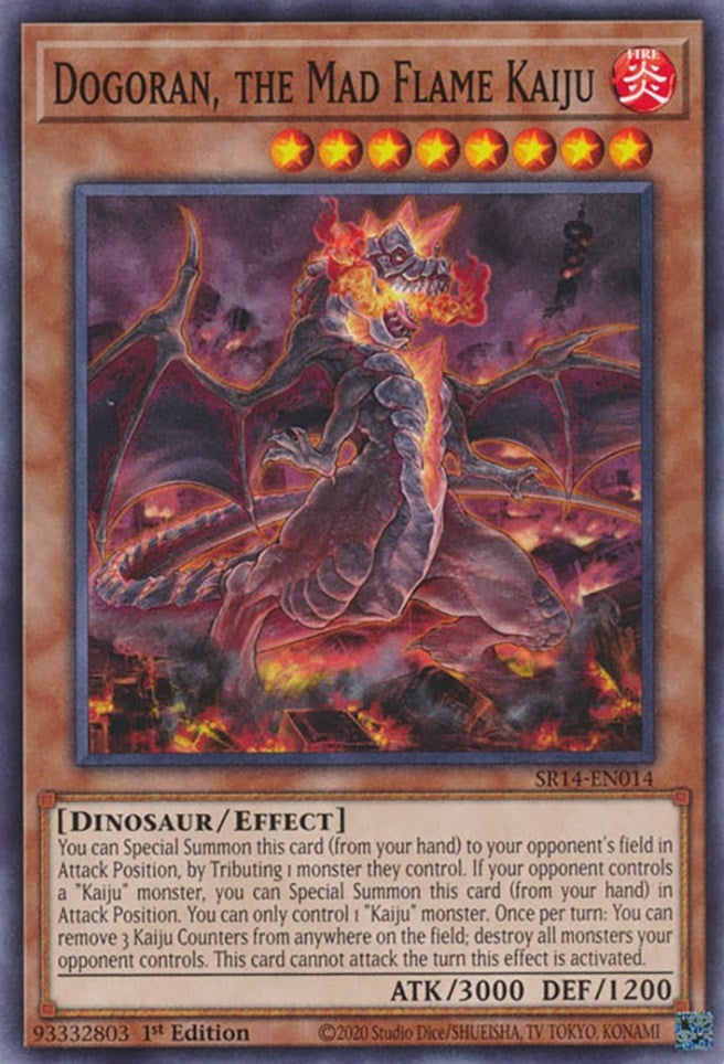 Dogoran the Mad Flame Kaiju (SR14-EN014) [SR14]