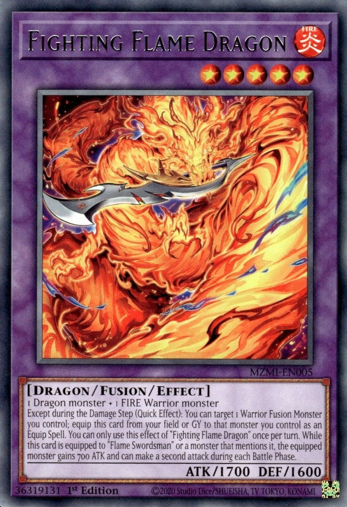 Fighting Flame Dragon (MZMI-EN005) [MZMI]