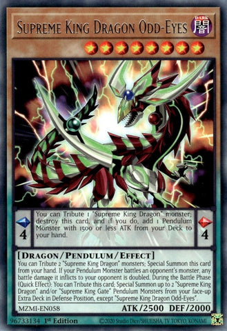 Supreme King Dragon Odd Eyes (MZMI-EN058) [MZMI]