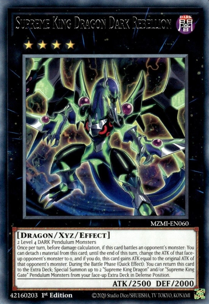 Supreme King Dragon Dark Rebellion (MZMI-EN060) [MZMI]