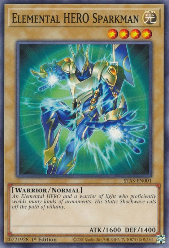 Elemental HERO Sparkman (STAS-EN001) [TPSS]