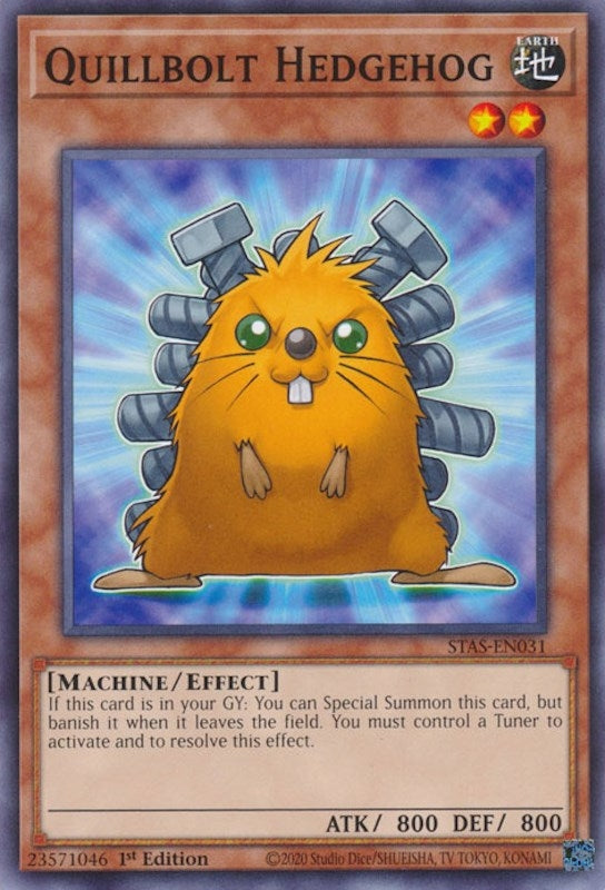 Quillbolt Hedgehog (STAS-EN031) [TPSS]