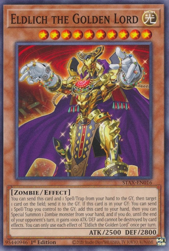 Eldlich the Golden Lord (STAX-EN016) [TPSS]