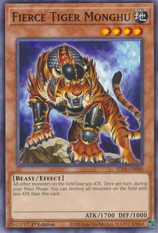 Fierce Tiger Monghu (STAX-EN040) [TPSS]