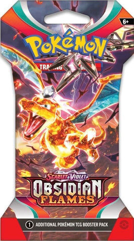 Obsidian Flames Sleeved Booster Pack () [OBF]