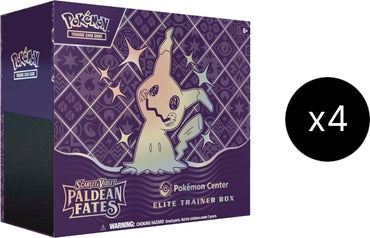 Scarlet & Violet: Paldean Fates - Elite Trainer Box Case (Pokemon Center Exclusive)