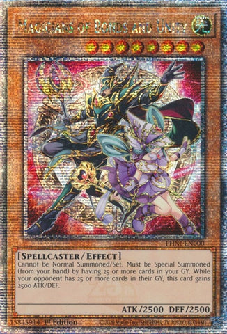 magicians of bonds and unity quarter century secret rare (PHNI-EN000) [PHNI]