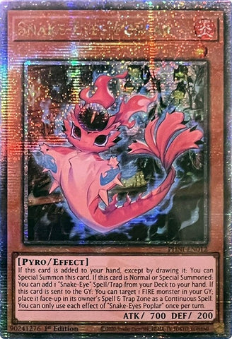 Snake Eyes Poplar Quarter Century Secret Rare (PHNI-EN012) [PHNI]