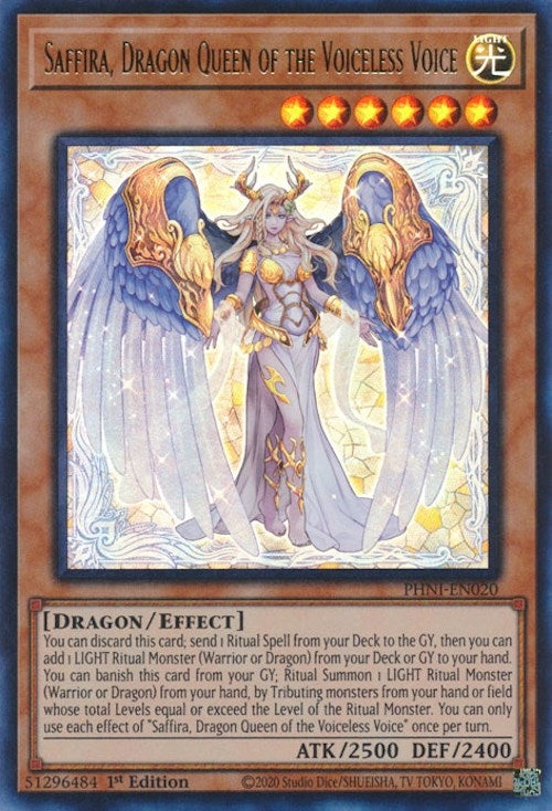 saffira dragon queen of the voiceless voice (PHNI-EN020) [PHNI]