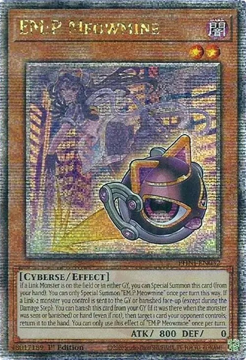 EMP Meowmine Quarter Century Secret Rare (PHNI-EN032) [PHNI]