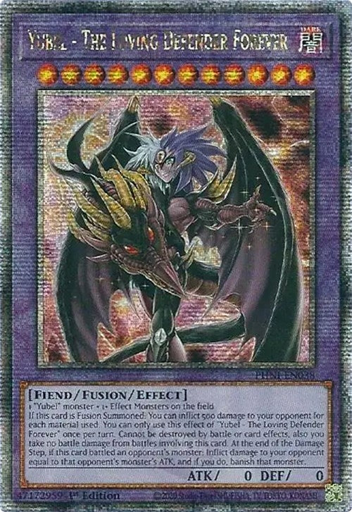 Yubel The Loving Defender Forever Quarter Century Secret Rare (PHNI-EN038) [PHNI]