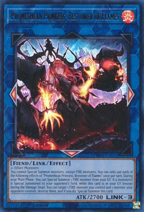 promethean princess bestower of flames (PHNI-EN052) [PHNI]