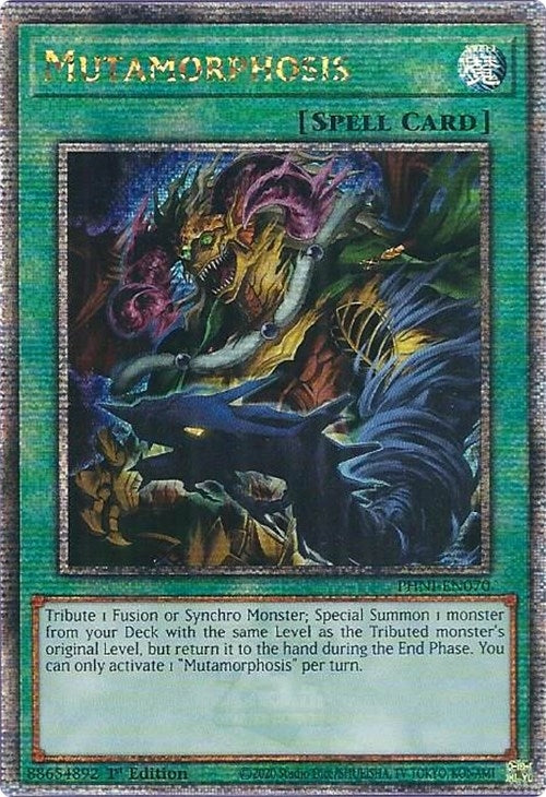 Mutamorphosis Quarter Century Secret Rare (PHNI-EN070) [PHNI]