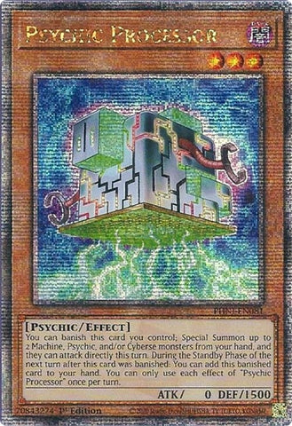 Psychic Processor Quarter Century Secret Rare (PHNI-EN081) [PHNI]