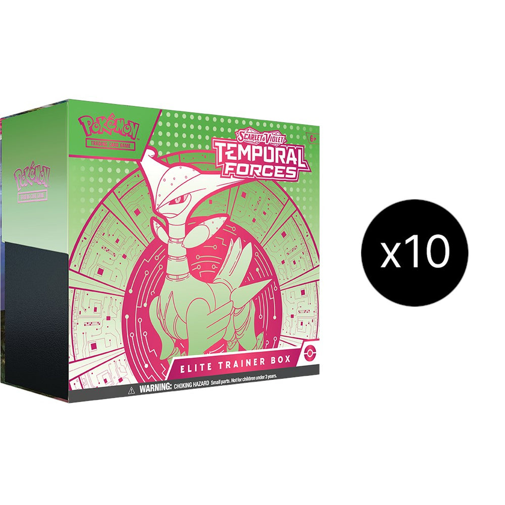 Scarlet & Violet: Temporal Forces - Elite Trainer Box Case