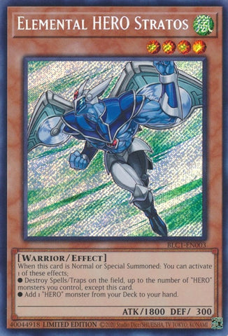 Elemental HERO Stratos (BLC1-EN003) [BLC1]