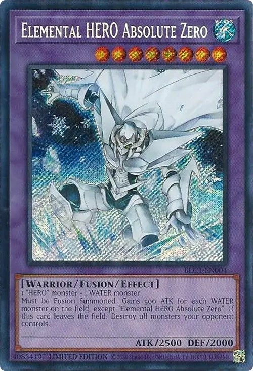 elemental hero absolute zero (BLC1-EN004) [BLC1]