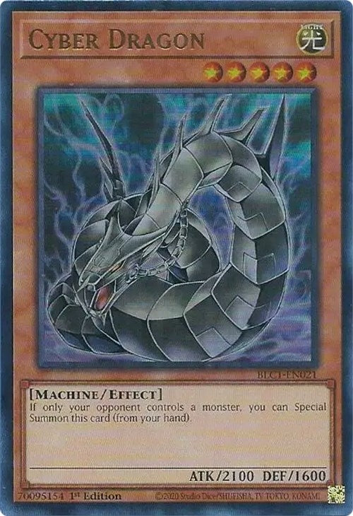 cyber dragon alternate art (BLC1-EN021) [BLC1]