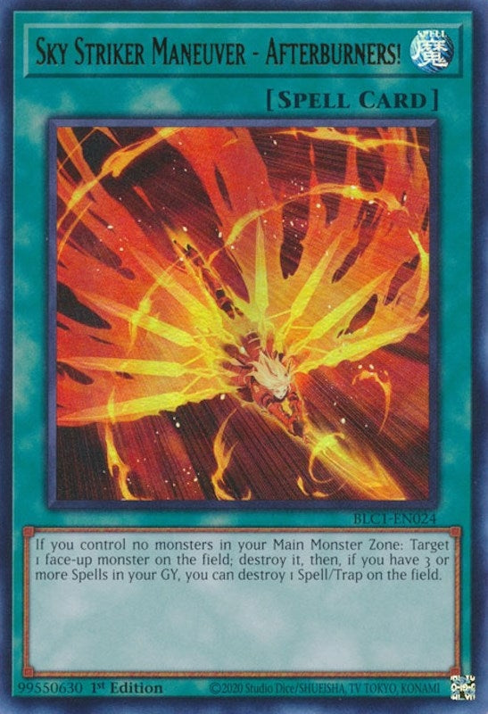 Sky Striker Maneuver Afterburners (BLC1-EN024) [BLC1]