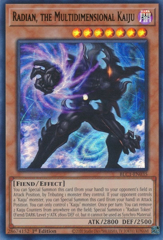 Radian the Multidimensional Kaiju (BLC1-EN035) [BLC1]