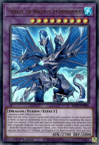 trishula the dragon of icy imprisonment (BLC1-EN045) [BLC1]