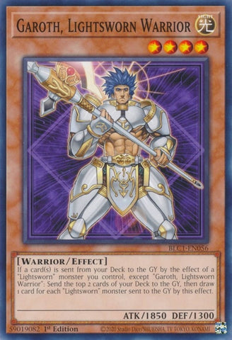 garoth lightsworn warrior (BLC1-EN056) [BLC1]