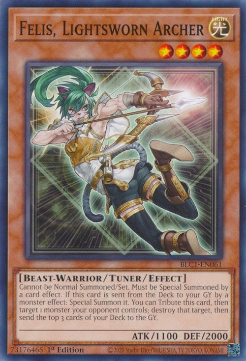 felis lightsworn archer (BLC1-EN061) [BLC1]