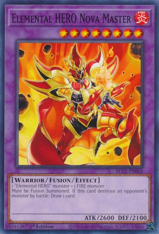 elemental hero nova master (BLC1-EN068) [BLC1]