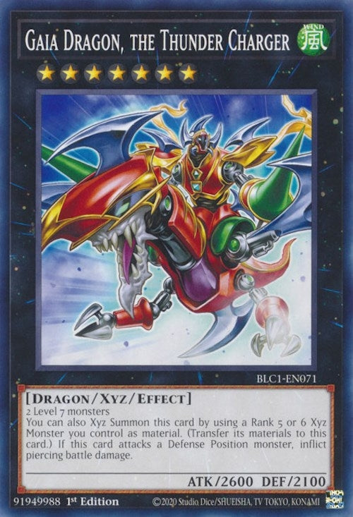 gaia dragon the thunder charger (BLC1-EN071) [BLC1]