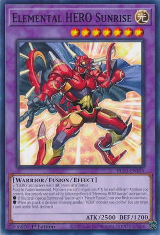 elemental hero sunrise (BLC1-EN155) [BLC1]