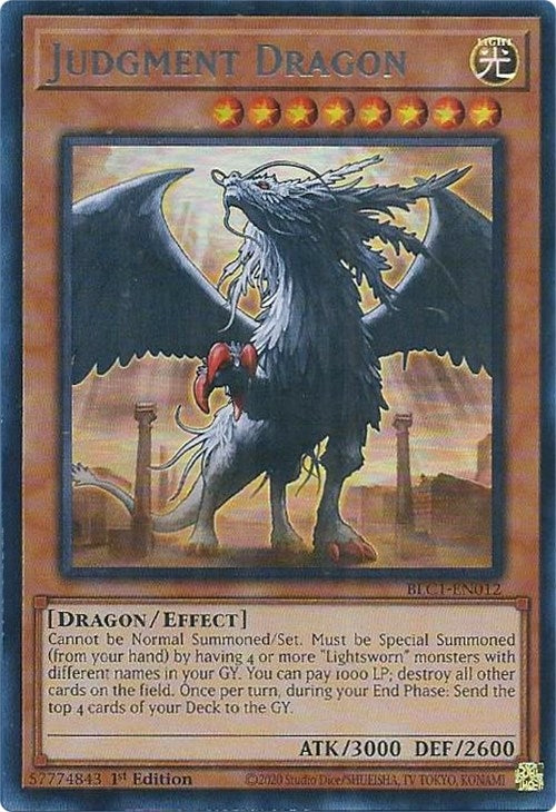 Judgment Dragon Silver (BLC1-EN012) [BLC1]