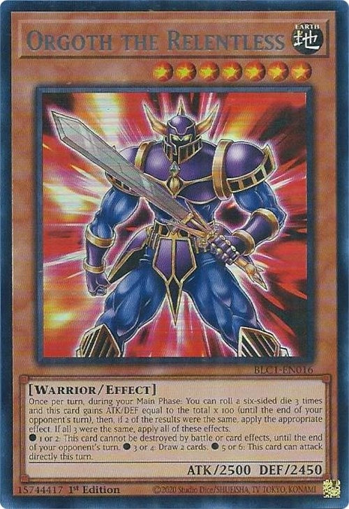 Orgoth the Relentless Silver (BLC1-EN016) [BLC1]