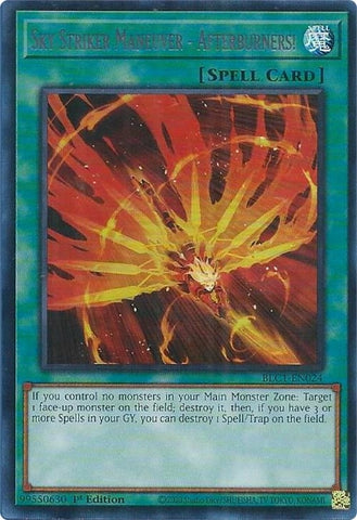 Sky Striker Maneuver Afterburners Silver (BLC1-EN024) [BLC1]