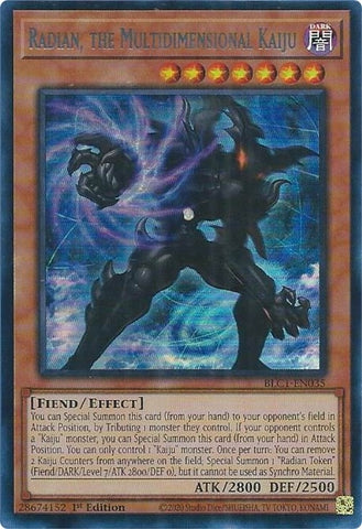 Radian the Multidimensional Kaiju Silver (BLC1-EN035) [BLC1]