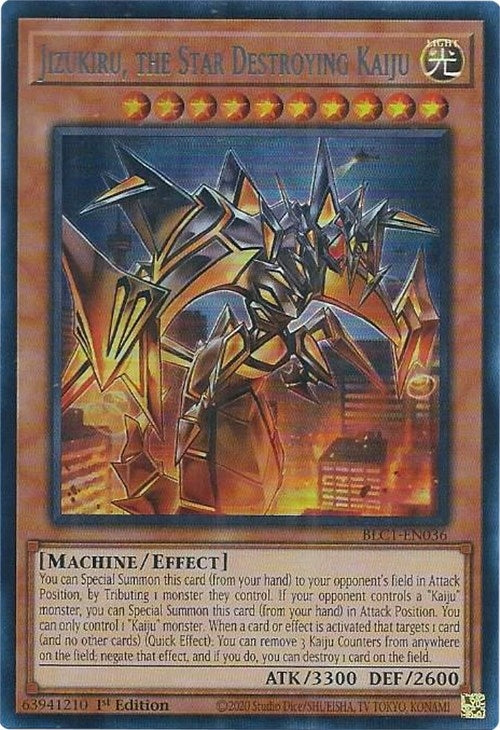 Jizukiru the Star Destroying Kaiju Silver (BLC1-EN036) [BLC1]