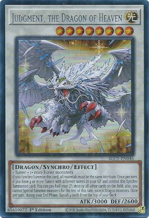 Judgment the Dragon of Heaven Silver (BLC1-EN046) [BLC1]