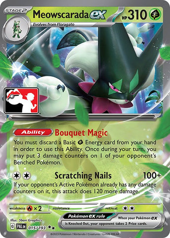 Meowscarada ex (015/193) [Prize Pack Series Four]