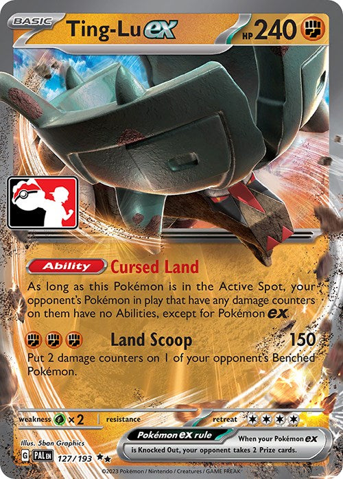 Ting-Lu ex (127/193) [Prize Pack Series Four]