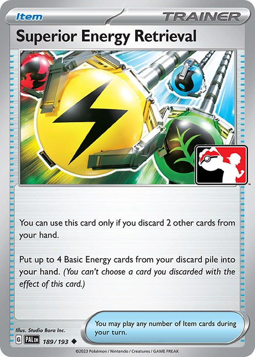 Superior Energy Retrieval (189/193) [Prize Pack Series Four]