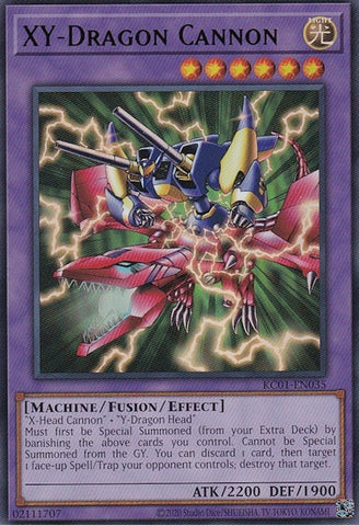 XY Dragon Cannon Japanese Artwork (KC01-EN035) [KC01]