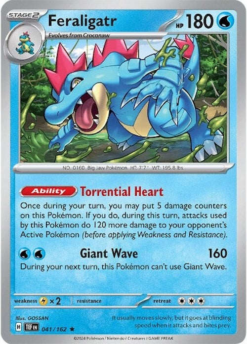 Feraligatr (041/162) [Scarlet & Violet: Temporal Forces]