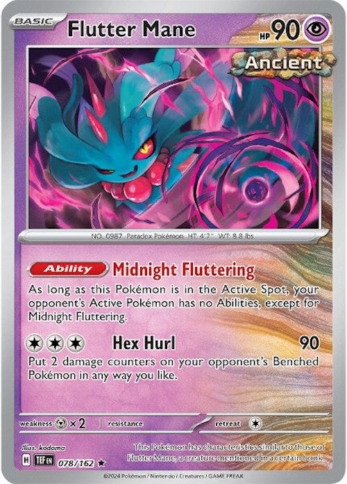 Flutter Mane (078/162) [Scarlet & Violet: Temporal Forces]