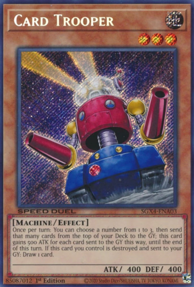 Card Trooper Secret Rare (SGX4-ENA03) [SGX4]