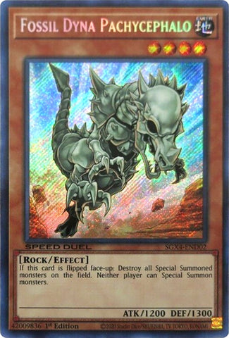 Fossil Dyna Pachycephalo Secret Rare (SGX4-END02) [SGX4]