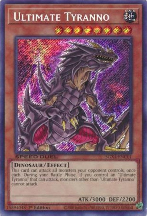 Ultimate Tyranno Secret Rare (SGX4-ENC01) [SGX4]