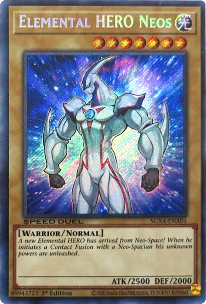 Elemental HERO Neos Secret Rare (SGX4-ENA01) [SGX4]