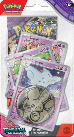 Scarlet & Violet:Temporal Forces - Premium Checklane Blister (Togekiss)