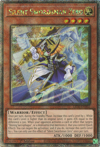 Silent Swordsman Zero Quarter Century Secret Rare (LEDE-EN002) [LEDE]